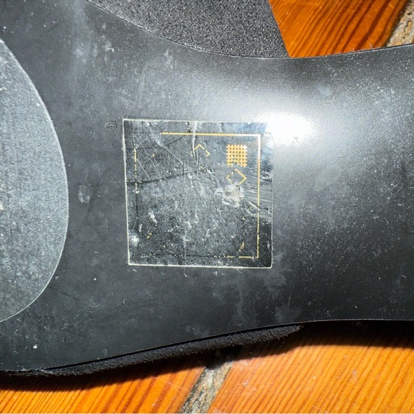 41 Hawthorn Black Chain Dress Flats | Size 41 Sz 10-10.5 - Picture 5 of 7